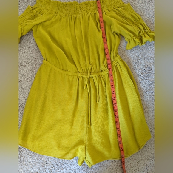 Lush romper women's size M shorts jumpsuit-29 - Picture 5 of 8